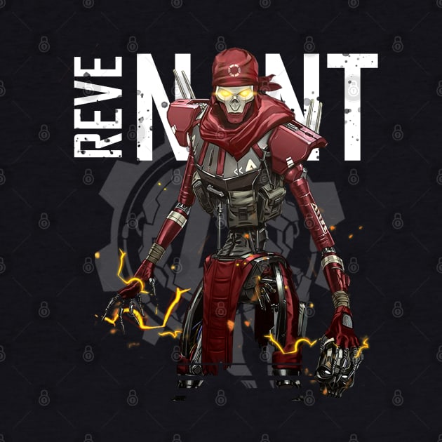 Apex Legends - Revenant Middle T-Shirt by trino21